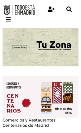 La plataforma online con la actividad comercial de los barrios 'Todo está en Madrid' se traducirá al chino