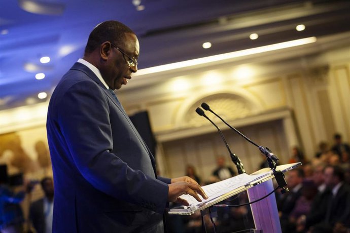 Archivo - El presidente de Senegal, Macky Sall