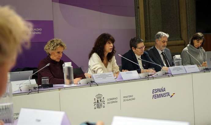 Consejo de Participación de las Mujeres, celebrado este 5 de febrero en el Ministerio de Igualdad.