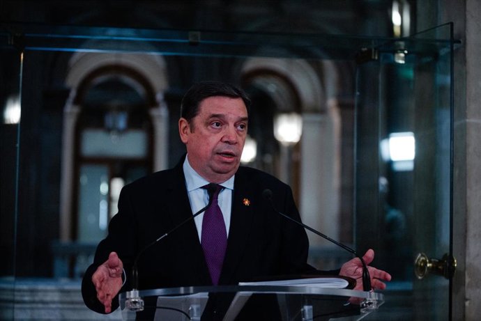 El ministro de Agricultura, Pesca y Alimentación, Luis Planas