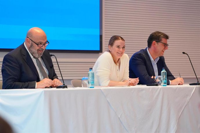 La presidenta del PP en Baleares, Marga Prohens, en la Jornada de Coordinación Institucional