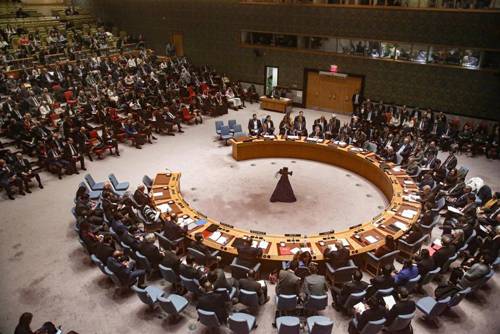 Reunión del Consejo de Seguridad de la ONU