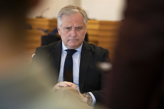 El alcalde de Ciudad Real, Paco Cañizares, en entrevista con Europa Press