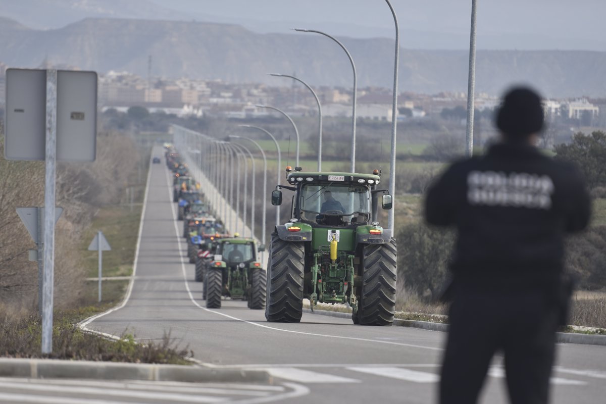 Carreteras cortadas por la huelga de agricultores hoy, miércoles: consulta  el mapa de la DGT con las incidencias
