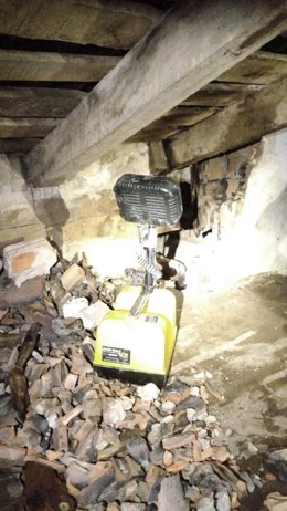 Incendio en la vivienda de Lamasón