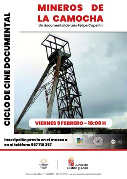 El documental 'Mineros de la Camocha' se proyectará en el Museo de la Siderurgia y de la Minería de Castilla y León el próximo viernes, 9 de febrero, a las 18.00 horas.