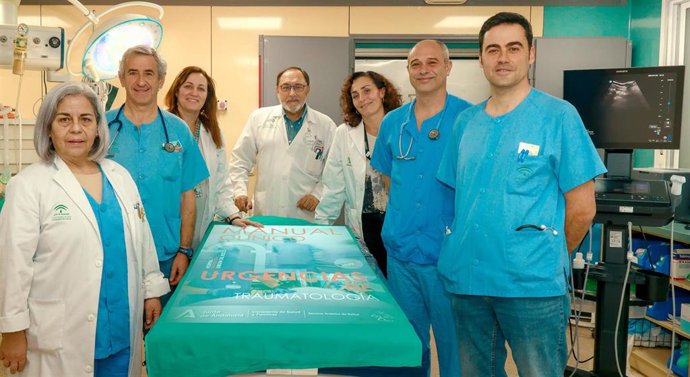 Profesionales de Urgencias de Traumatología del Virgen del Rocío.