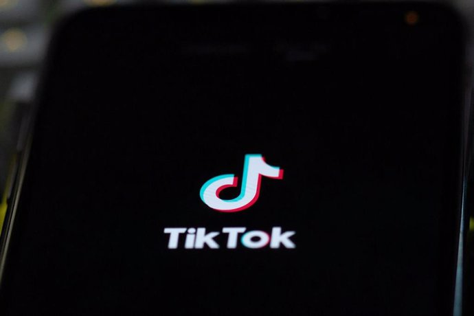 Interfaz de inicio de TikTok