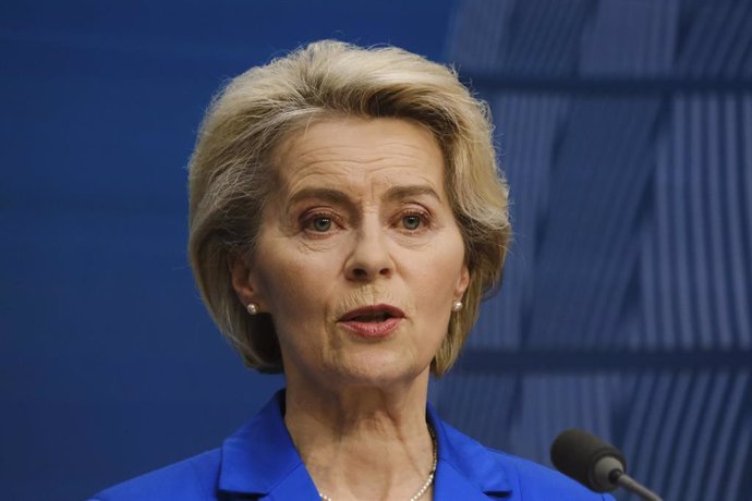 Archivo - La presidenta de la Comisión Europea, Ursula von der Leyen. 