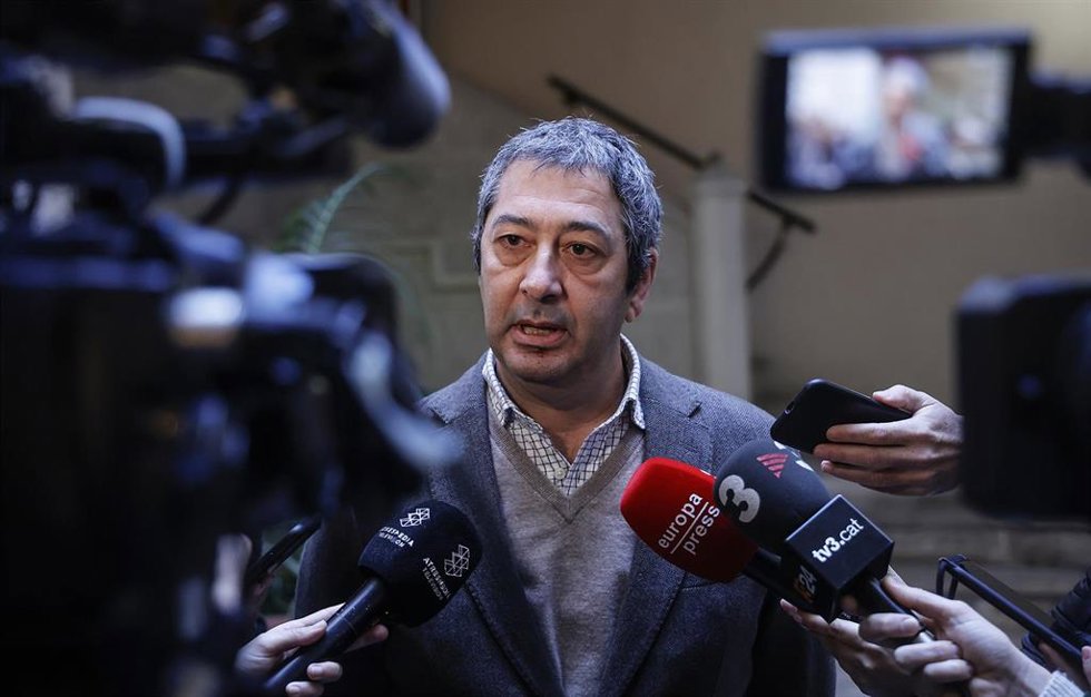 El vicepresidente primero y conseller de Cultura y Deporte, Vicente Barrera, en una imagen de archivo. 
