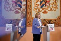 Sanz espera que "muchos valencianos" se acerquen a Madrid a disfrutar de una 'mascletà' "con todas las garantías"