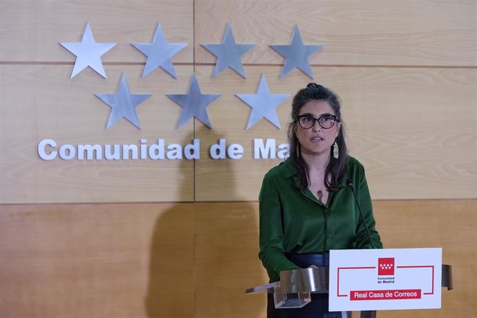 La portavoz de Más Madrid, Manuela Bergerot