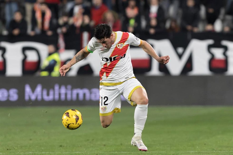 Alfonso Espino, del Rayo Vallecano
