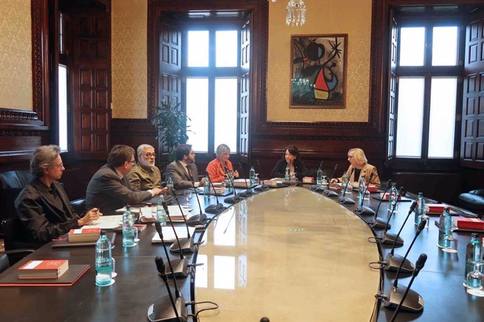 Reunión de la Mesa del Parlament