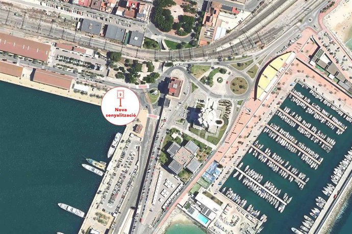 Plano que myestra el lugar donde se instalarán los semáforos.