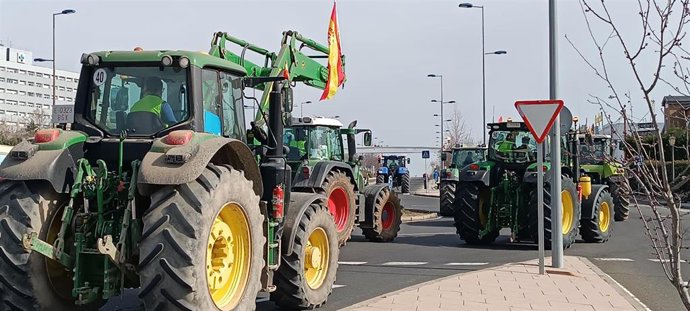 Tractoradas en Ávila este martes
