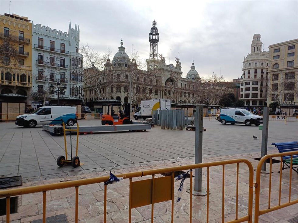 Vallas colocadas para la masclet