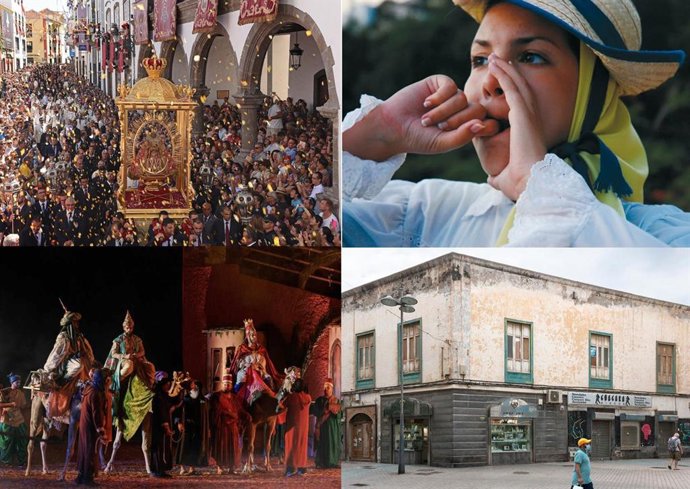 Imágenes alusivas de los nuevos Bienes de Interés Cultural (BIC) declarados por el Gobierno de Canarias