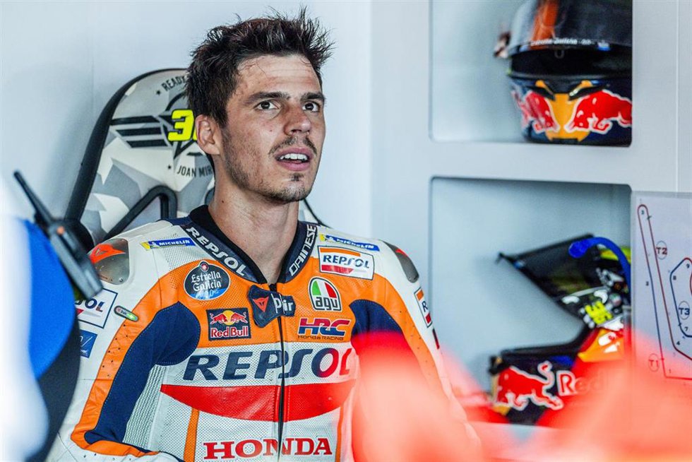 Archivo - Joan Mir: "Ha sido el primer día que no hemos mejorado la moto pero puede pasar si pruebas muchas cosas"