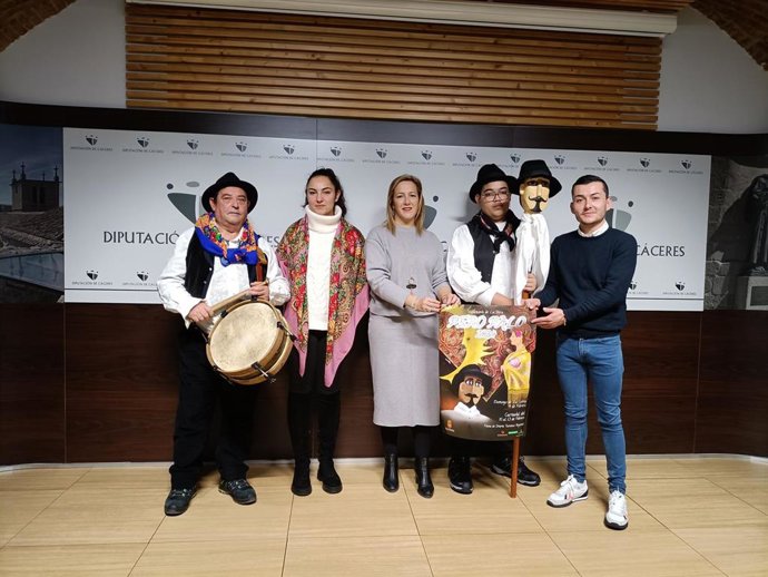 Presentación de la Fiesta del Pero Palo de Villanueva de la Vera (Cáceres)