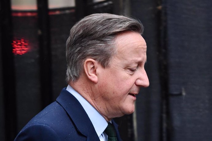 David Cameron, ministro de Exteriores de Reino Unido