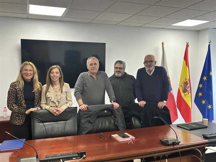 Rueda de prensa de la Junta de Personal Funcionario del Gobierno de Cantabria.