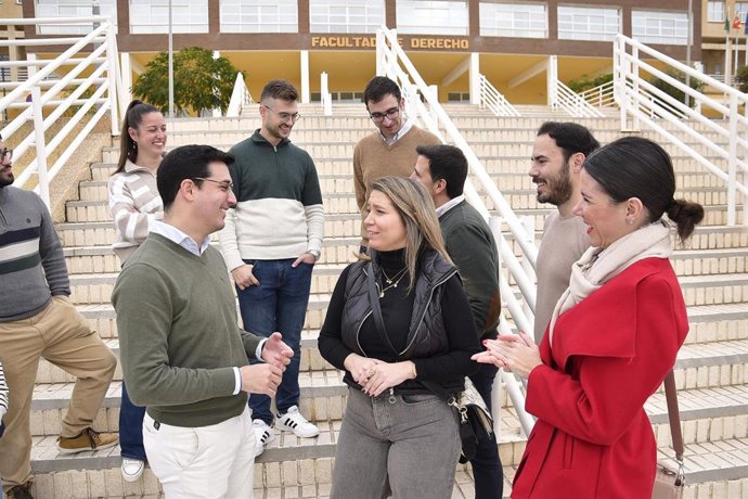 La parlamentaria andaluza por el PP de Málaga y presidenta de Nuevas Generaciones, Jessica Trujillo.