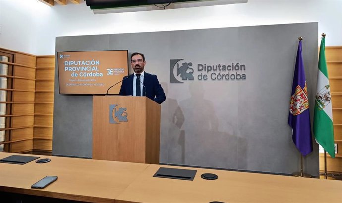 El delegado de Desarrollo Económico, Promoción y Empleo de la Diputación de Córdoba y presidente de Iprodeco, Félix Romero.