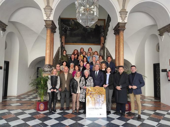 Inauguración de la muestra conmemorativa por eel milenio del tratado de 'El collar de la paloma'.