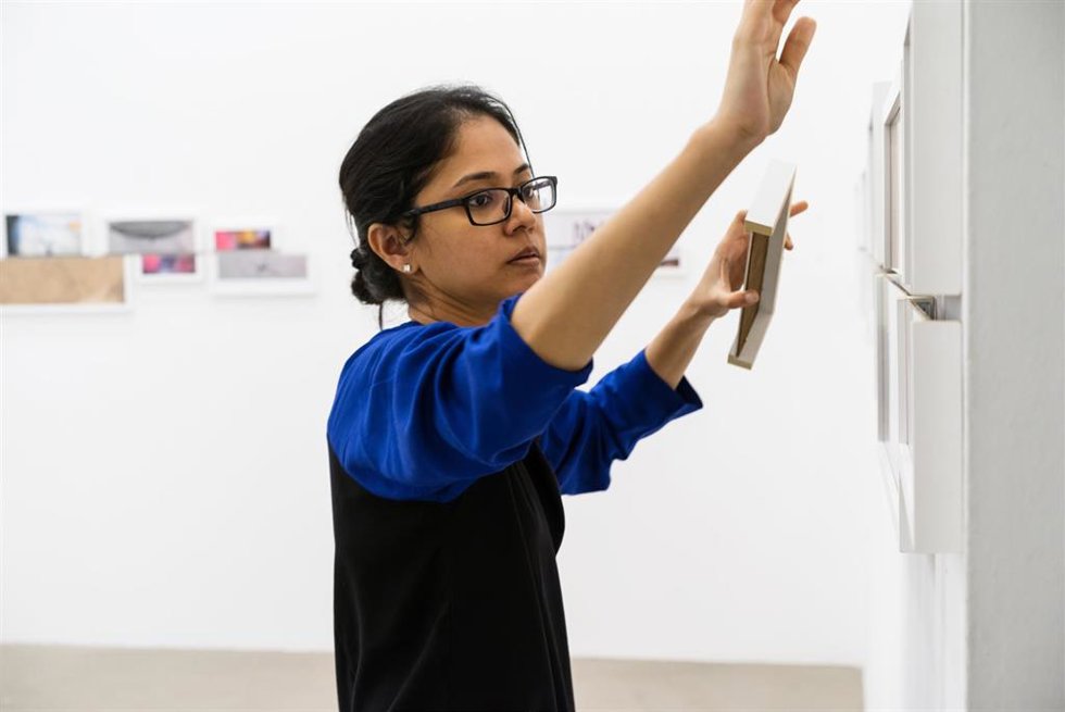 La artista india Shilpa Gupta