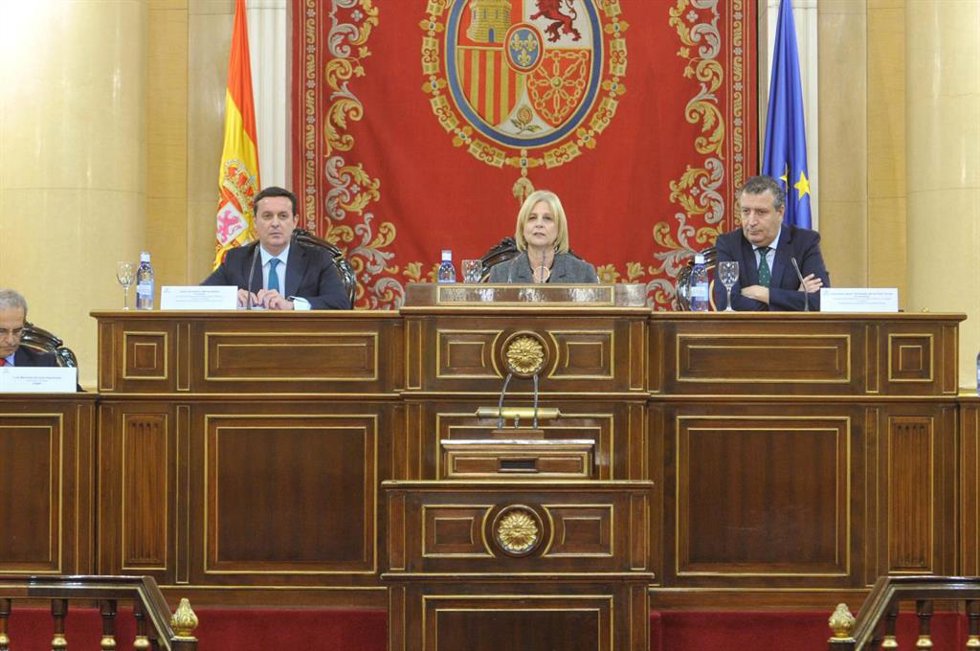 El presidente de la Diputación de Almería participa en la Comisión de Diputaciones, Consejos y Cabildos de España.