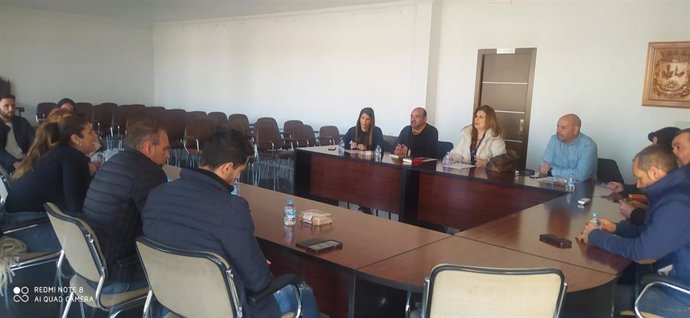 Reunión de los alcaldes socialistas de la Cuenca Minera de Huelva.