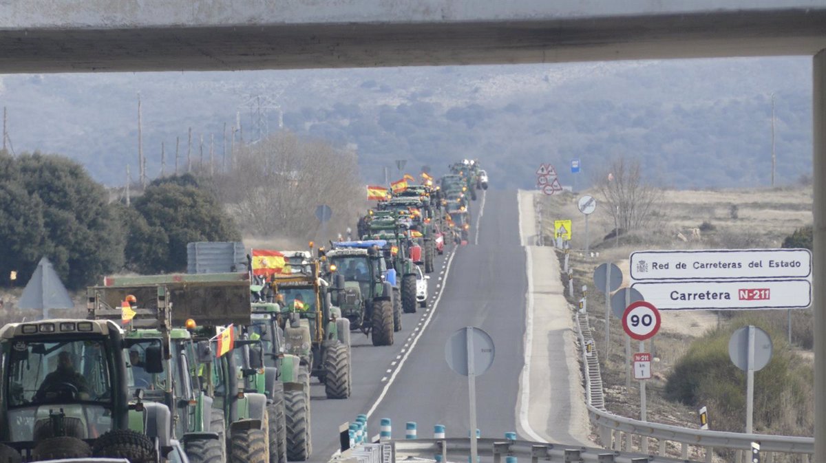 Mapa de la huelga de agricultores: consulta las carreteras cortadas en  España