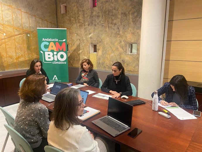 Seminario virtual organizado en la Consejería de Sostenibilidad, Medio Ambiente y Economía Azul para abordar la redacción de los planes municipales de cambio climático.