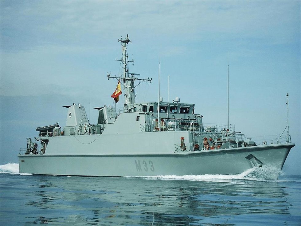 Archivo - Cazaminas M-33 'Tambre'