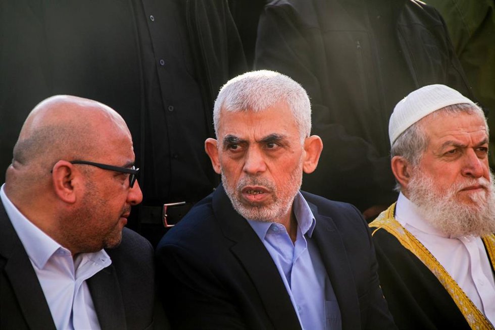 Archivo - El líder del Movimiento de Resistencia Islámica (Hamás) en la Franja de Gaza, Yahya Sinwar