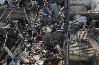 Más de 40 palestinos muertos durante una nueva jornada de bombardeos israelíes contra la Franja de Gaza