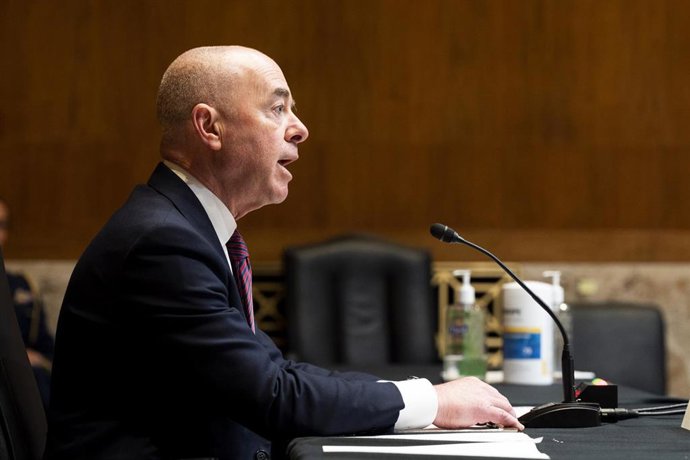 Archivo - El secretario de Seguridad Nacional de EEUU, Alejandro Mayorkas