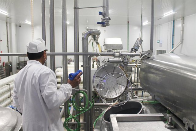 Gráfico del Índice de Producción Industrial de Extremadura