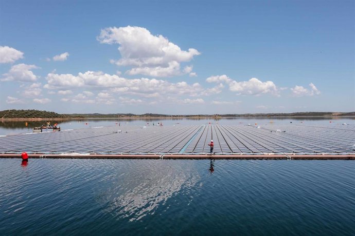 Proyecto fotovoltaico flotante de EDP.