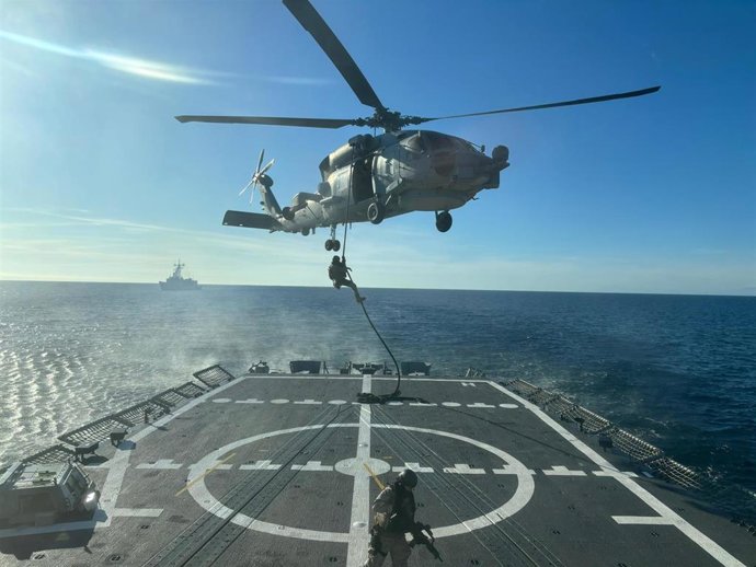Ejercicio MAR-24 en el Golfo de Cádiz.