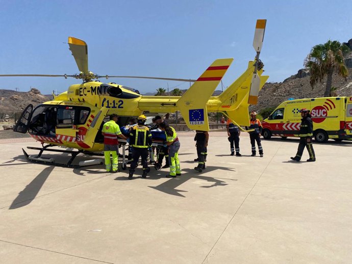 Helicóptero medicalizado del SUC