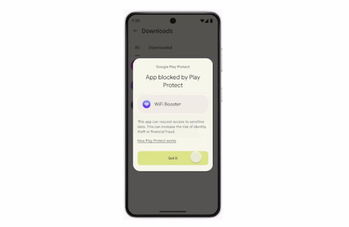 Google is testing better protection against financial fraud in Play Protect