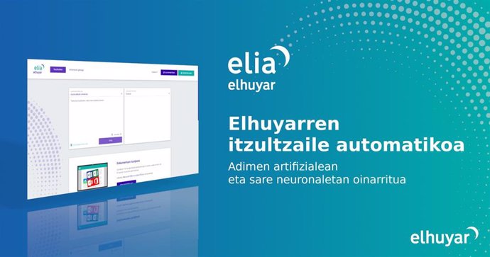 Elhuyar presentará en el Parlamento Europeo instrumentos como el traductor automático Elia.