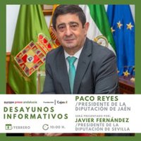 Francisco Reyes participa este jueves en Jaén en los desayunos de Europa Press Andalucía presentado por Javier Fernández