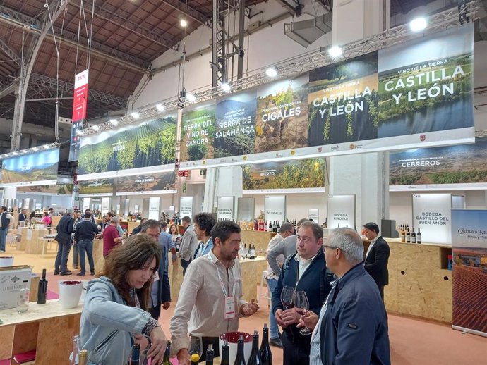 Espacio de las bodegas y DO de Castilla y León en la Barcelona Wine Week