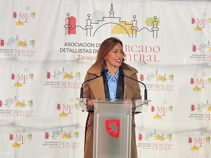 La alcaldesa de Zaragoza, Natalia Chueca