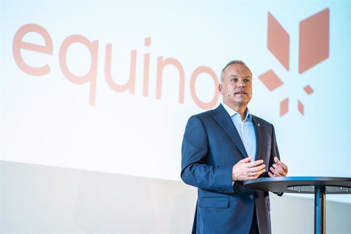 Archivo - 10 August 2020, Norway, Barum: Anders Opedal, CEO of Equinor, speaks during a press conference after being appointed as the new CEO of the state-controlled company. Photo: Hkon Mosvold Larsen/ntb/dpa