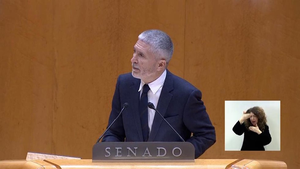 Marlaska niega "efecto llamada" de migrantes y pide evitar "mensajes alarmistas"
