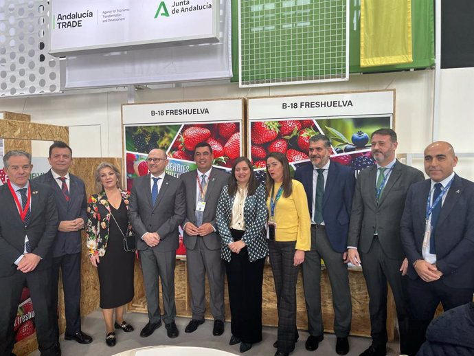 La Diputación de Huelva acude con el sector de los frutos rojos de la provincia a Fruit Logistica.